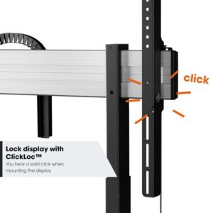 VOGELS RISE 5105 MOTORIZED DISPLAY LIFT FLOOR STAND 50 BLACK (RISE5105 )