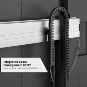 Alternative view of VOGELS RISE 5205 MOTORIZED DISPLAY LIF TROLLEY 50 BLACK  (RISE5205 )