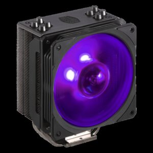 Cooler Master Hyper 212 RGB Black Edition w/LGA1700 Carcasa del ordenador, Procesador Enfriador 12 cm Negro