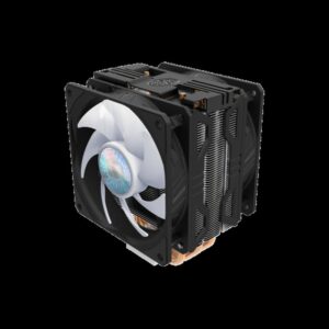 Cooler Master Hyper 212 LED Turbo ARGB Carcasa del ordenador Enfriador 12 cm Negro, Plata 1 pieza(s)