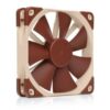 NOCTUA VENTILADOR CAJA NF-F12PWM 300/1200/1500RPM, 120MM FAN, 120X120X25MM, 12V, 22,4 DB(A), 93,4 M3/H, 2,61 MM H2O, 4 PINES
