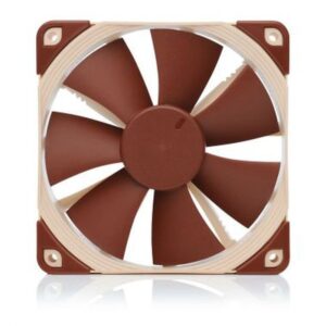 NOCTUA VENTILADOR CAJA NF-F12PWM 300/1200/1500RPM, 120MM FAN, 120X120X25MM, 12V, 22,4 DB(A), 93,4 M3/H, 2,61 MM H2O, 4 PINES