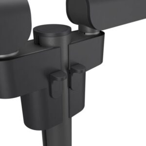 Vogel's Pinza de tubo MOMO C201, Motion (negro)