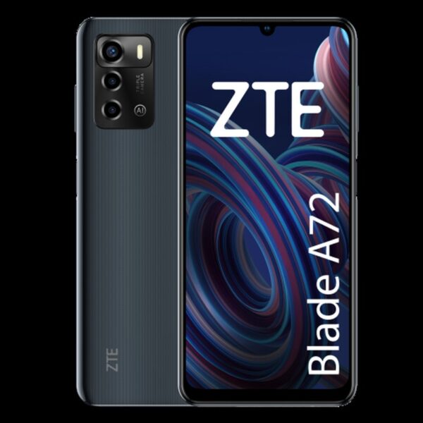 ZTE BLADE A 72 GRIS 4G / 6,745 HD+ / OC 1,6GHZ / 64GB ROM / MEMORY FUSION TECHNOLOGY 3GB / 13+2+2MP