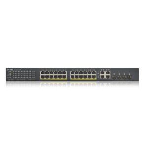 Zyxel GS1920-24HPV2 Gestionado Gigabit Ethernet (10/100/1000) Energía sobre Ethernet (PoE) Negro Zyxel GS1920-24HPV2 Gestionado Gigabit Ethernet (10/100/1000) Energía sobre Ethernet (PoE) Negro