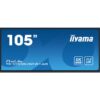 iiyama TE10518UWI-B1AG pantalla de señalización Pizarra de caballete digital 2,67 m (105") LED Wifi 450 cd / m² 5K Ultra HD Negro Pantalla táctil Procesador incorporado Android 24/7