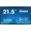 iiyama TF2238MSC-B1 pantalla de señalización Pizarra de caballete digital 55,9 cm (22") LED 600 cd / m² Full HD Negro Pantalla táctil