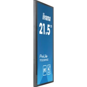 iiyama TF2238MSC-B1 pantalla de señalización Pizarra de caballete digital 55,9 cm (22") LED 600 cd / m² Full HD Negro Pantalla táctil