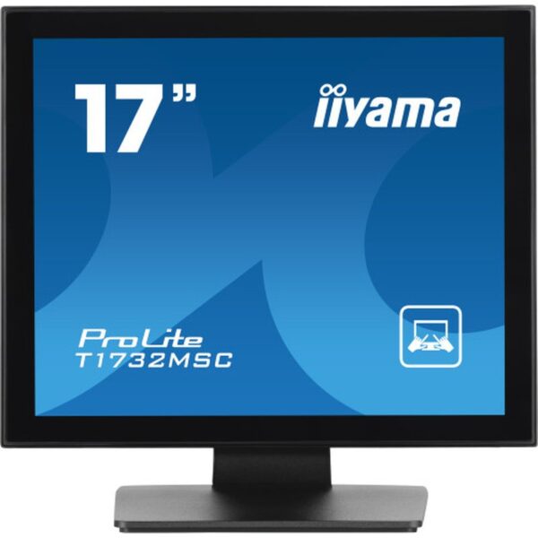 iiyama ProLite pantalla para PC 43,2 cm (17") 1280 x 1024 Pixeles LED Pantalla táctil Mesa Negro