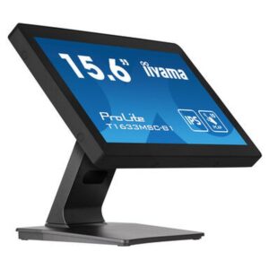 iiyama ProLite T1633MSC-B1 pantalla para PC 39,6 cm (15.6") 1920 x 1080 Pixeles Full HD LCD Pantalla táctil Negro