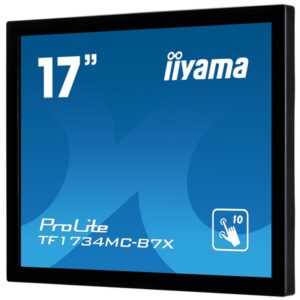 iiyama ProLite TF1734MC-B7X pantalla para PC 43,2 cm (17") 1280 x 1024 Pixeles SXGA LED Pantalla táctil Negro