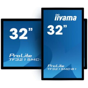 iiyama ProLite TF3215MC-B2 pantalla para PC 81,3 cm (32") 1920 x 1080 Pixeles Full HD LED Pantalla táctil Quiosco Negro