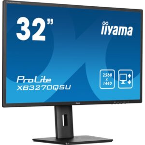 Alternative view of iiyama ProLite XB3270QSU-B1 pantalla para PC 81,3 cm (32") 2560 x 1440 Pixeles Wide Quad HD LED Negro