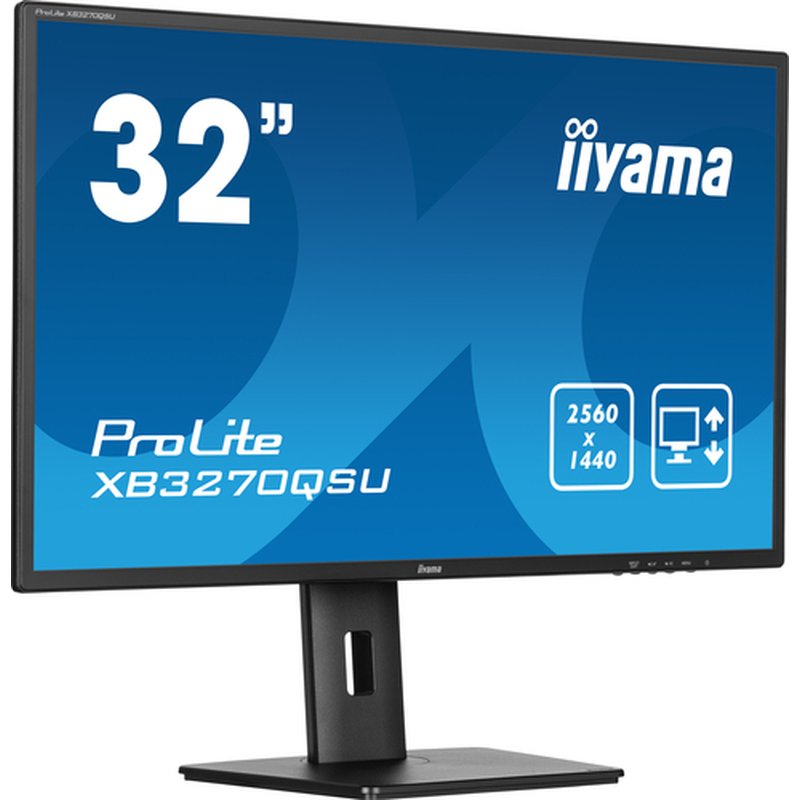 iiyama ProLite XB3270QSU-B1 pantalla para PC 81,3 cm (32") 2560 x 1440 Pixeles Wide Quad HD LED Negro - Imagen 2