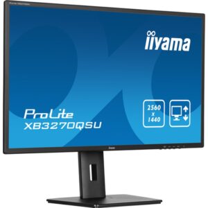 iiyama ProLite XB3270QSU-B1 pantalla para PC 81,3 cm (32") 2560 x 1440 Pixeles Wide Quad HD LED Negro