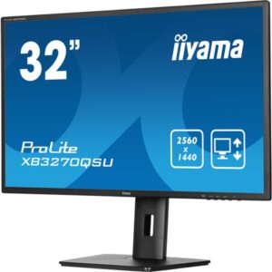 iiyama ProLite XB3270QSU-B1 pantalla para PC 81,3 cm (32") 2560 x 1440 Pixeles Wide Quad HD LED Negro