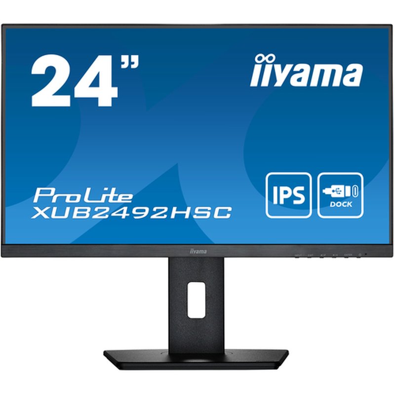iiyama ProLite XUB2492HSC-B5 LED display 61 cm (24") 1920 x 1080 Pixeles Full HD Negro - Imagen 2