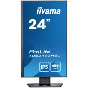 iiyama ProLite XUB2492HSC-B5 LED display 61 cm (24") 1920 x 1080 Pixeles Full HD Negro