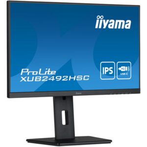 iiyama ProLite XUB2492HSC-B5 LED display 61 cm (24") 1920 x 1080 Pixeles Full HD Negro