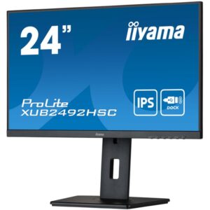 iiyama ProLite XUB2492HSC-B5 LED display 61 cm (24") 1920 x 1080 Pixeles Full HD Negro