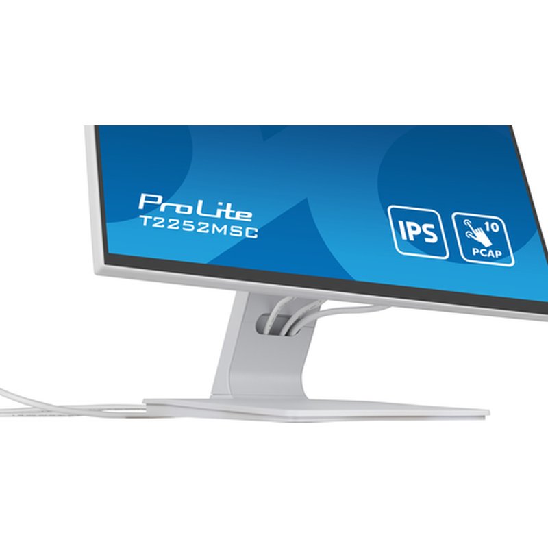 iiyama ProLite pantalla para PC 54,6 cm (21.5") 1920 x 1080 Pixeles Full HD LCD Pantalla táctil Mesa Blanco - Imagen 14