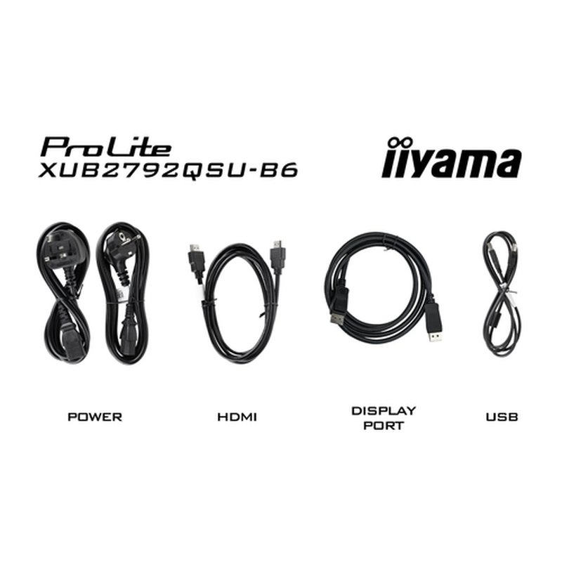 iiyama ProLite pantalla para PC 68,6 cm (27") 2560 x 1440 Pixeles Full HD LED Negro - Imagen 16