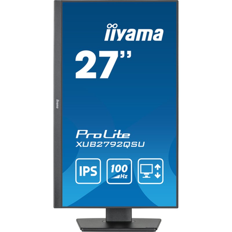 iiyama ProLite pantalla para PC 68,6 cm (27") 2560 x 1440 Pixeles Full HD LED Negro - Imagen 2