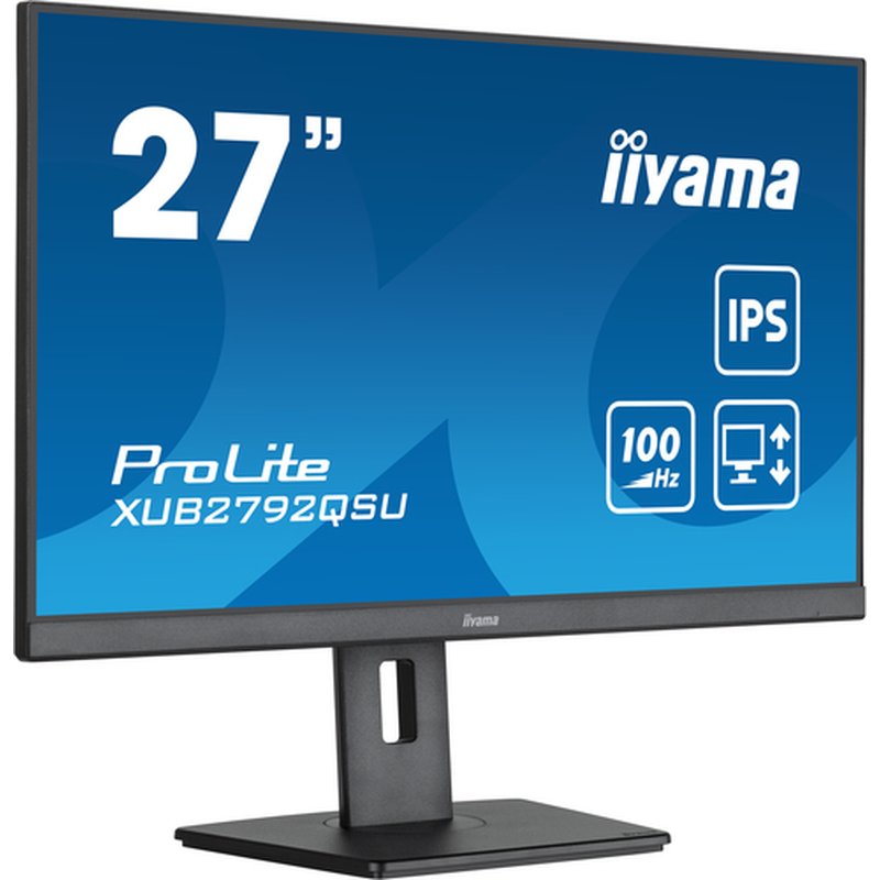 iiyama ProLite pantalla para PC 68,6 cm (27") 2560 x 1440 Pixeles Full HD LED Negro - Imagen 3