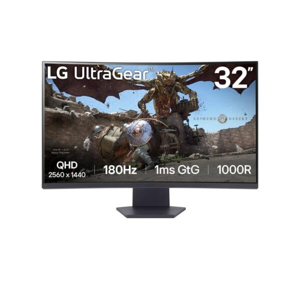 LG 32GS60QC-B pantalla para PC 80 cm (31.5") 2560 x 1440 Pixeles Quad HD Negro