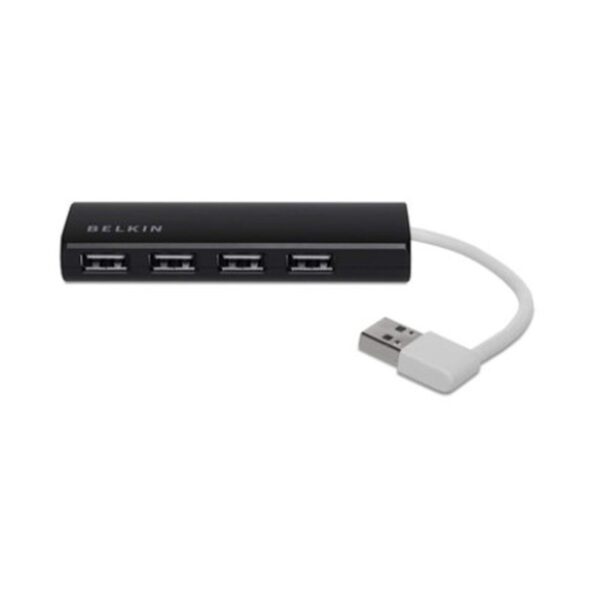 4-PORT travel USB 2.0 hub ultra slim