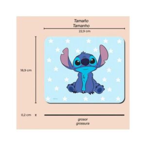 Alternative view of ALFOMBRILLA RATÓN STITCH ERT GROUP REDSTRING DMPSTICH001