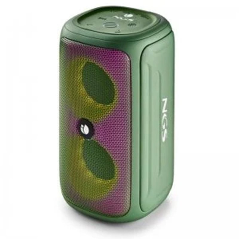 ALTAVOZ BLUETOOTH NGS ROLLERBEAST 32W BT USB AUX IPX5 GREEN ALTAVOZ BLUETOOTH NGS ROLLERBEAST 32W BT USB AUX IPX5 GREEN