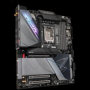 Alternative view of AORUS Z790 MASTER X 1.0 placa base Intel Z790 Express LGA 1700 ATX extendida