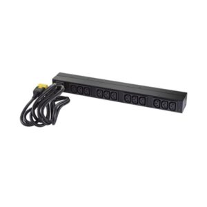 APC Basic Rack PDU unidad de distribución de energía (PDU) 12 salidas AC 0U/1U Negro