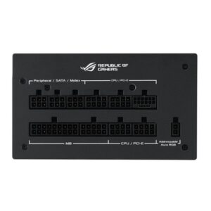 ASUS ROG STRIX 1200W Gold Aura Edition unidad de fuente de alimentación 20+4 pin ATX ATX Negro