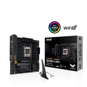 ASUS TUF GAMING B650M-E WIFI AMD B650 Zócalo AM5 micro ATX ASUS TUF GAMING B650M-E WIFI AMD B650 Zócalo AM5 micro ATX