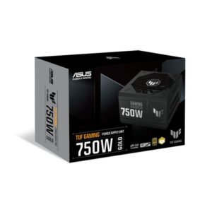 ASUS TUF Gaming 750W Gold unidad de fuente de alimentación 20+4 pin ATX ATX Negro