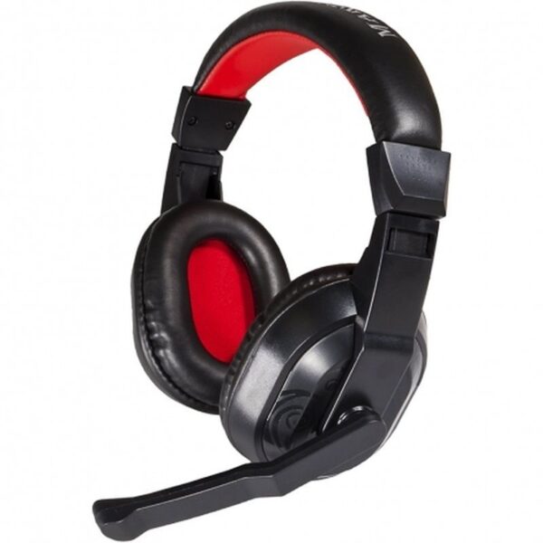 AURICULAR + MIC MARS GAMING MRH0 PREMIUM BLACK/RED JACK