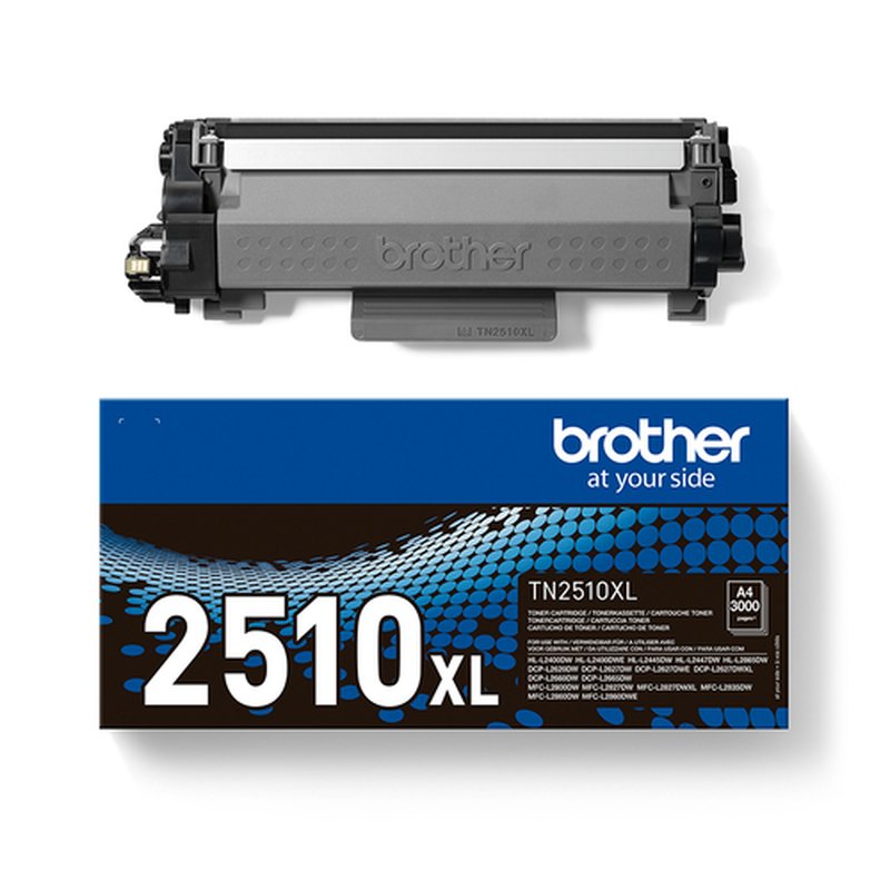 Brother TN-2510XL cartucho de tóner 1 pieza(s) Original Negro - Imagen 5