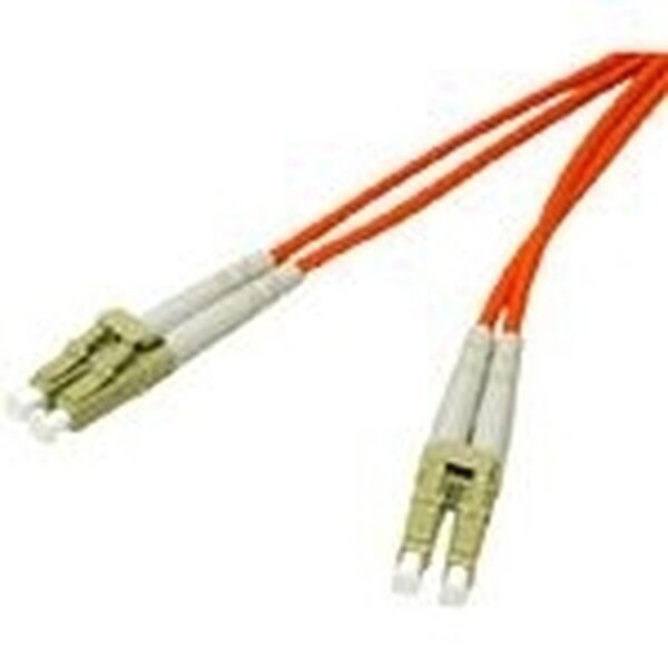 C2G 2m LC/LC LSZH Duplex 62.5/125 Multimode Fibre Patch Cable cable de fibra optica Naranja