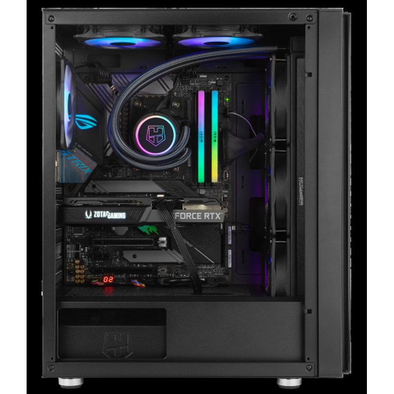 CAJA MEDIATORRE E-ATX NOX HUMMER HORUS ARGB BLACK CAJA MEDIATORRE E-ATX NOX HUMMER HORUS ARGB BLACK - Imagen 17