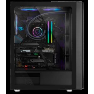 CAJA MEDIATORRE E-ATX NOX HUMMER HORUS ARGB BLACK CAJA MEDIATORRE E-ATX NOX HUMMER HORUS ARGB BLACK