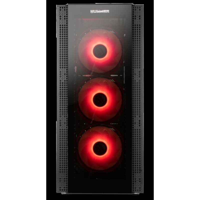 CAJA MEDIATORRE E-ATX NOX HUMMER HORUS ARGB BLACK CAJA MEDIATORRE E-ATX NOX HUMMER HORUS ARGB BLACK - Imagen 3