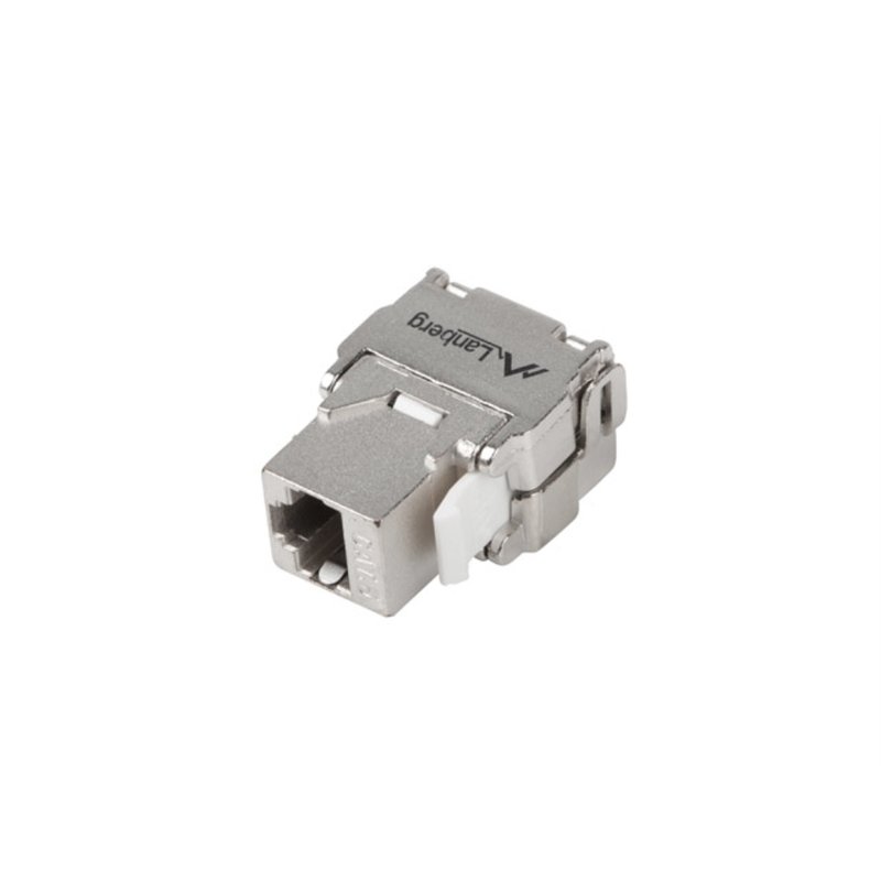 CONECTOR KEYSTONE LANBERG TOOLLESS RJ45 A LSA CAT.6 FTP 180 GRADOS CONECTOR KEYSTONE LANBERG TOOLLESS RJ45 A LSA CAT.6 FTP 180 GRADOS