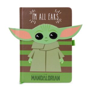 CUADERNO PREMIUM MANDALORIAN IM ALL EARS VERDE PYRAMID INTERNATIONAL REDSTRING SR73280