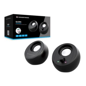 Conceptronic BJORN01B altavoz De 2 vías Negro Inalámbrico y alámbrico 10 W