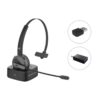 Conceptronic POLONA03BDA auricular y casco Auriculares Inalámbrico Diadema Oficina/Centro de llamadas Bluetooth Base de carga Negro