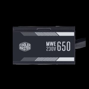 Cooler Master MWE 650 White 230V - V2 unidad de fuente de alimentación 650 W 24-pin ATX ATX Negro