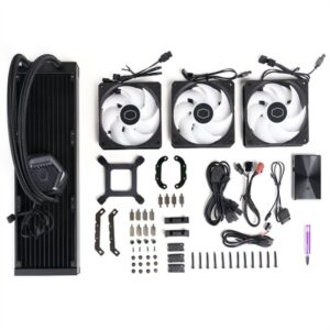 Cooler Master MasterLiquid 360 ATMOS Procesador Kit de refrigeración líquida 12 cm Negro Cooler Master MasterLiquid 360 ATMOS Procesador Kit de refrigeración líquida 12 cm Negro