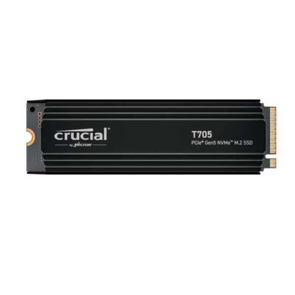 Crucial T705 2TB PCIe 5 SSD w/heatsink